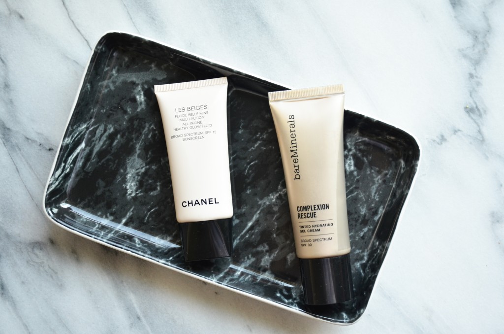 The Glowy Base - Chanel Les Beiges All In One Healthy Glow Fluid and  BareMinerals Complexion Rescue - Makeup-Sessions