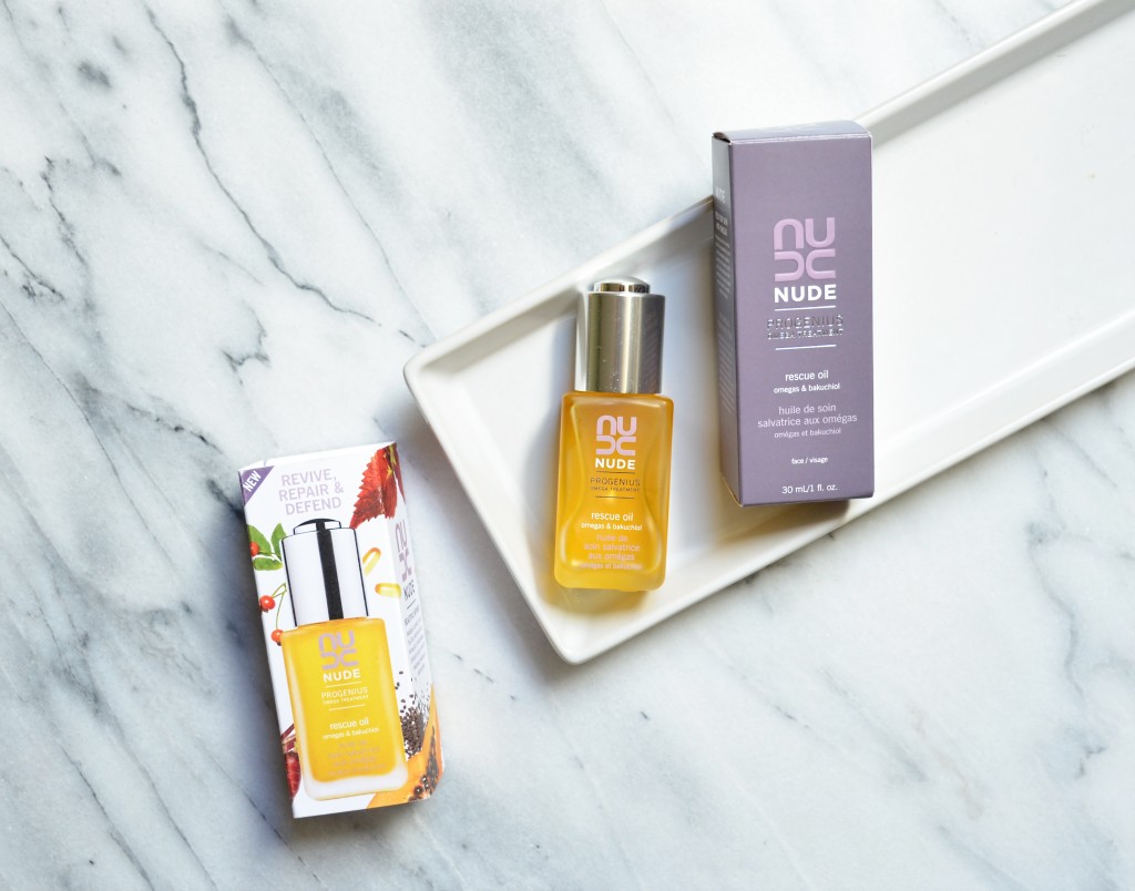 Nude Skincare Progenius Omega Treatment Rescue Oil Makeup Sessions