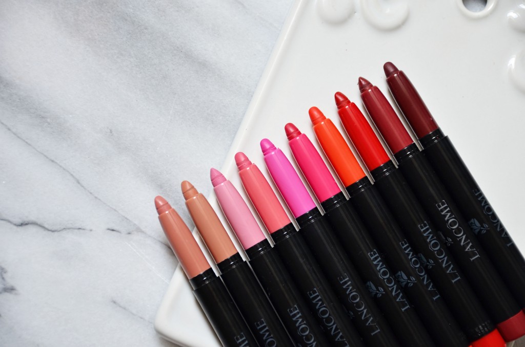 Lancôme Color Design Matte Lip Crayons Review & Swatches - Makeup-Sessions