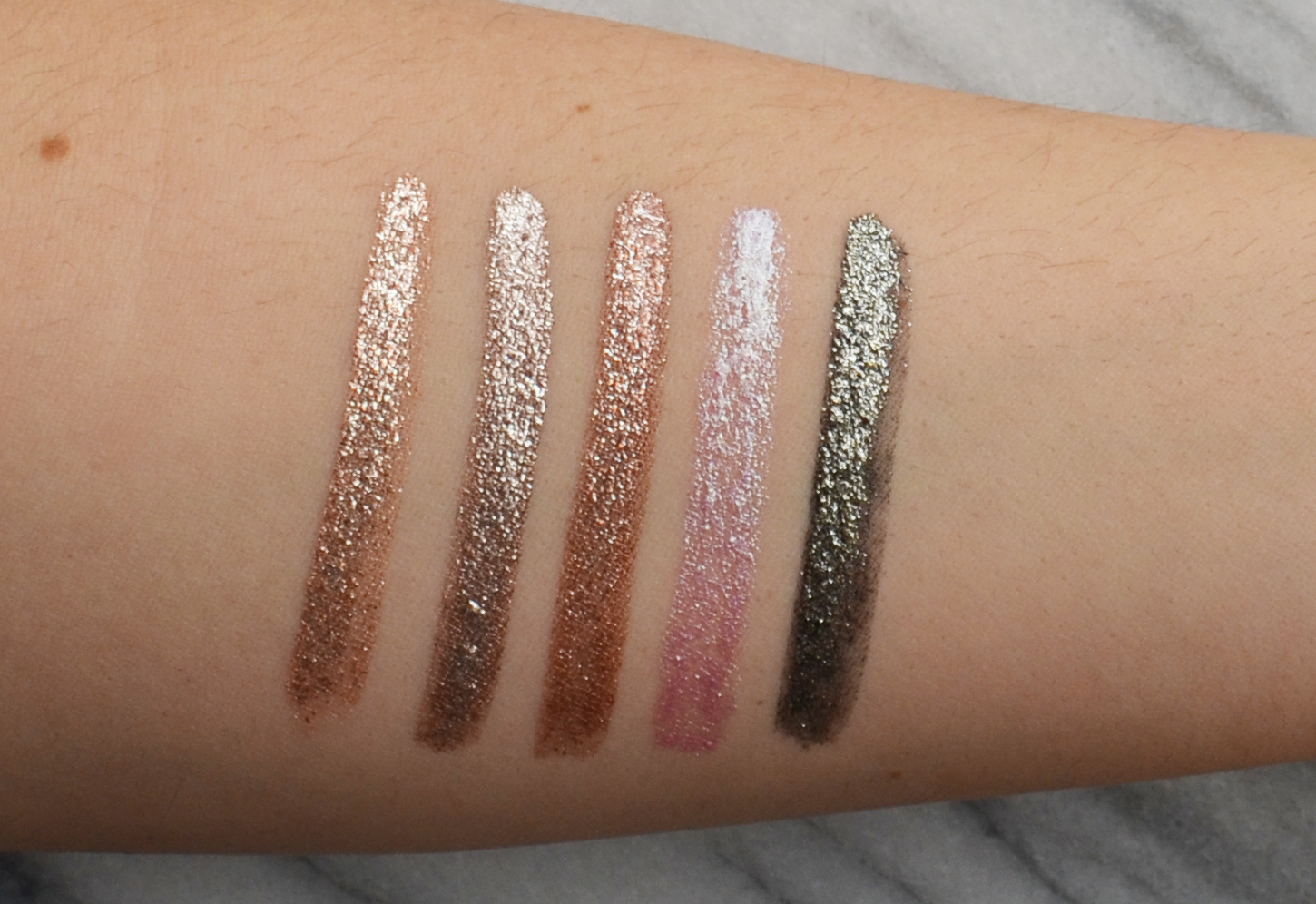 Stila Magnificent Metals Glitter & Glow Liquid Eyeshadows