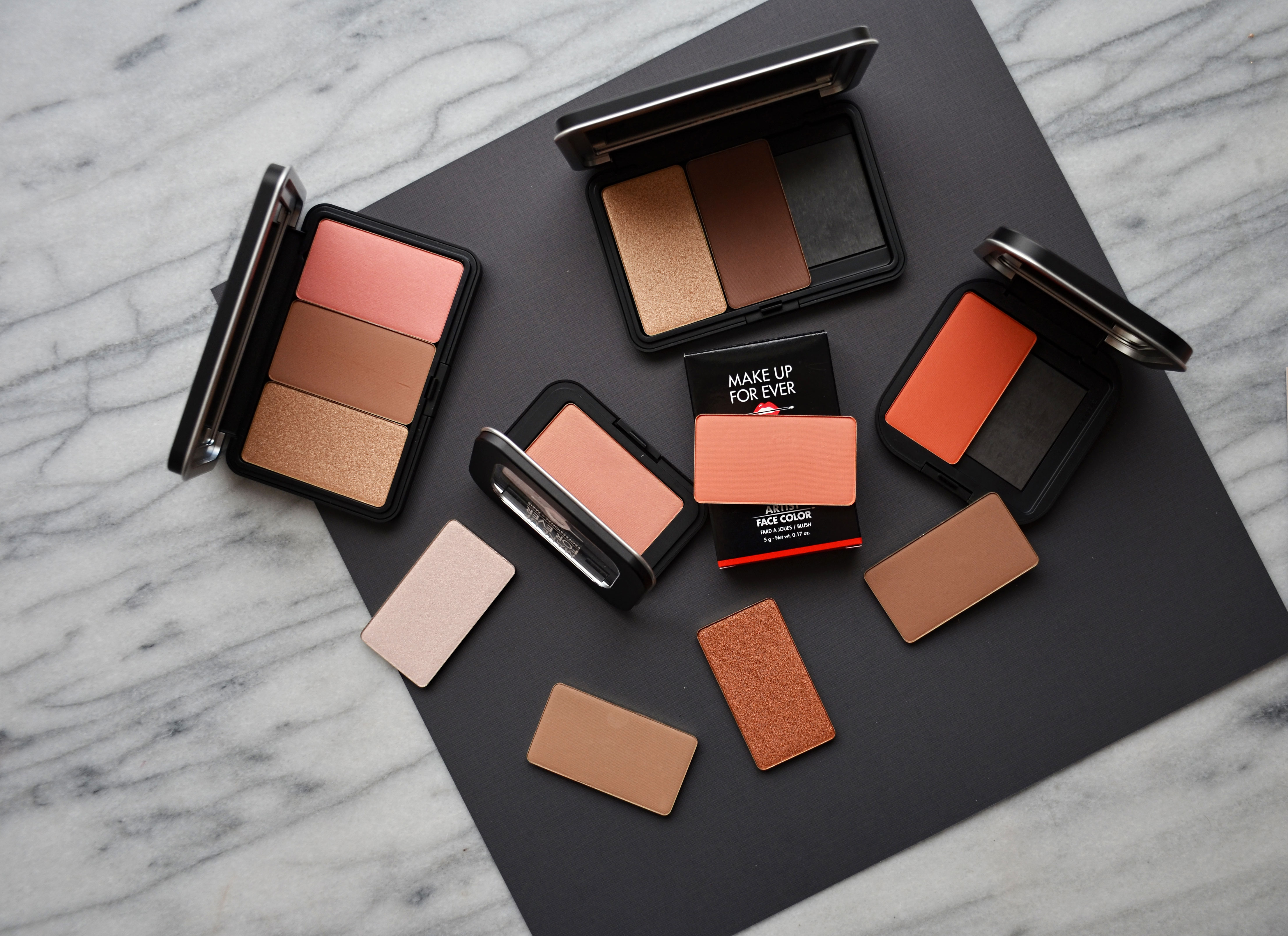 MAKEUP FOREVER Artist Face Color Highlight, Sculpt and Blush