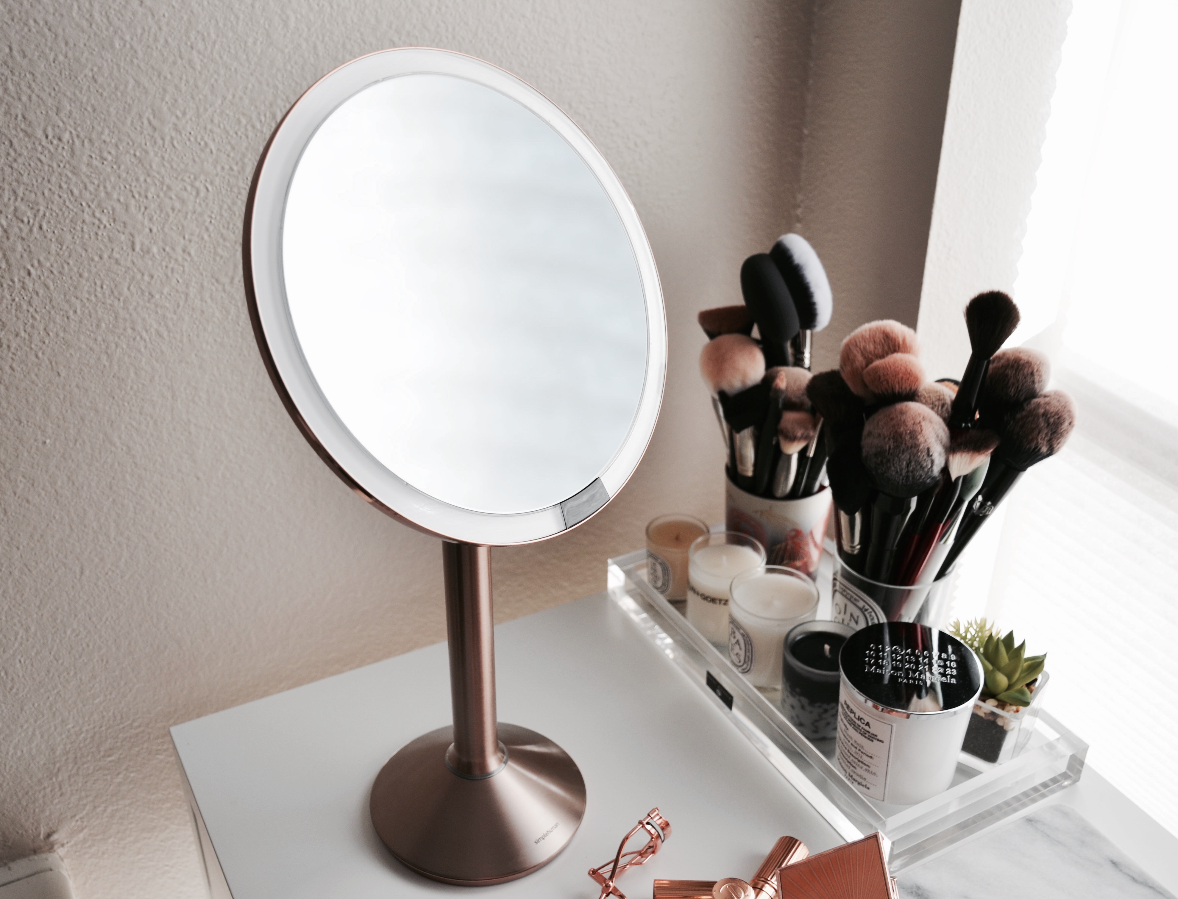 simplehuman compact mirror review