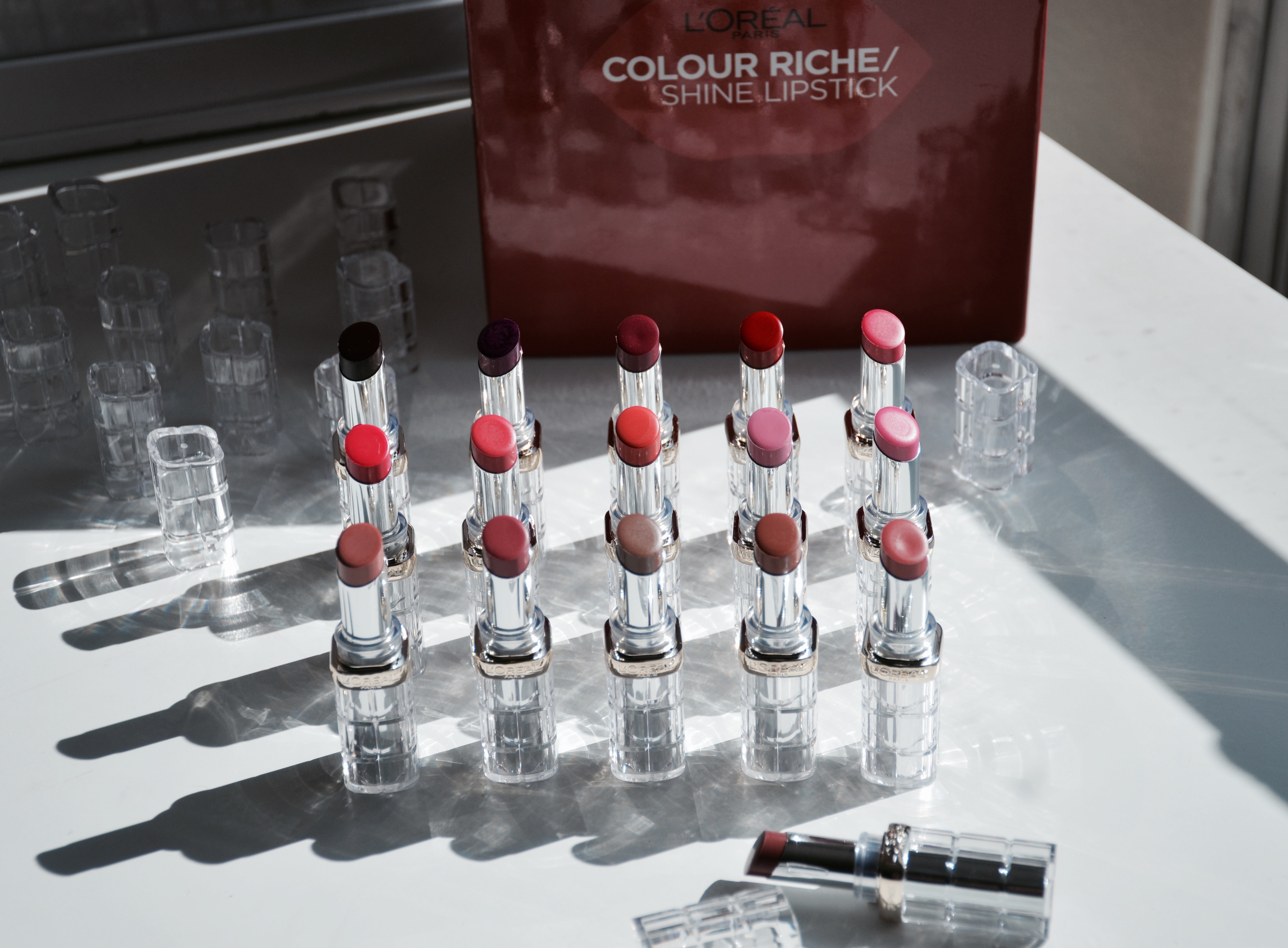 L'oreal Colour Riche Shine Lipstick Review & Swatches - Makeup-Ses...