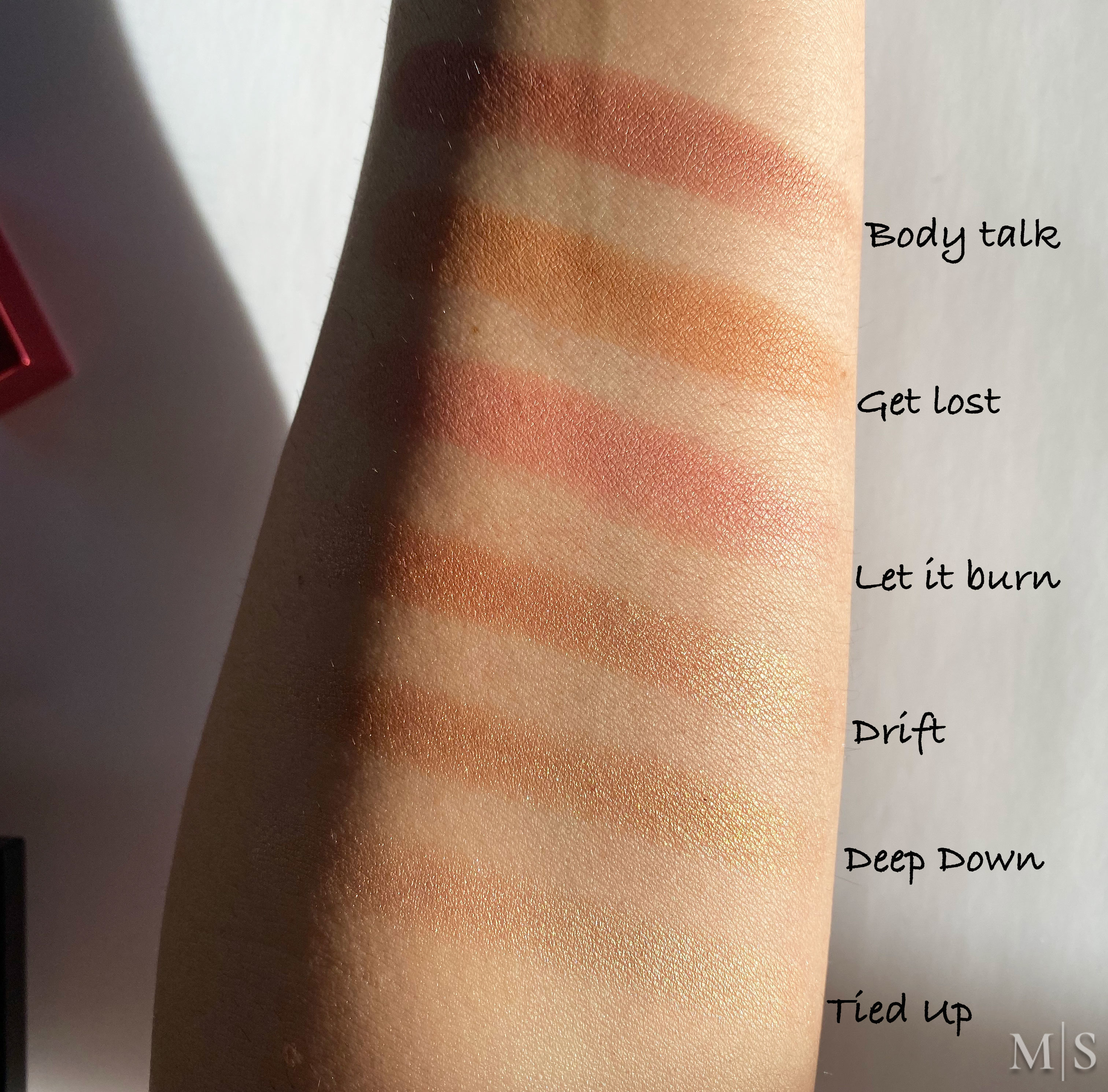 nars afterglow lip balm shades