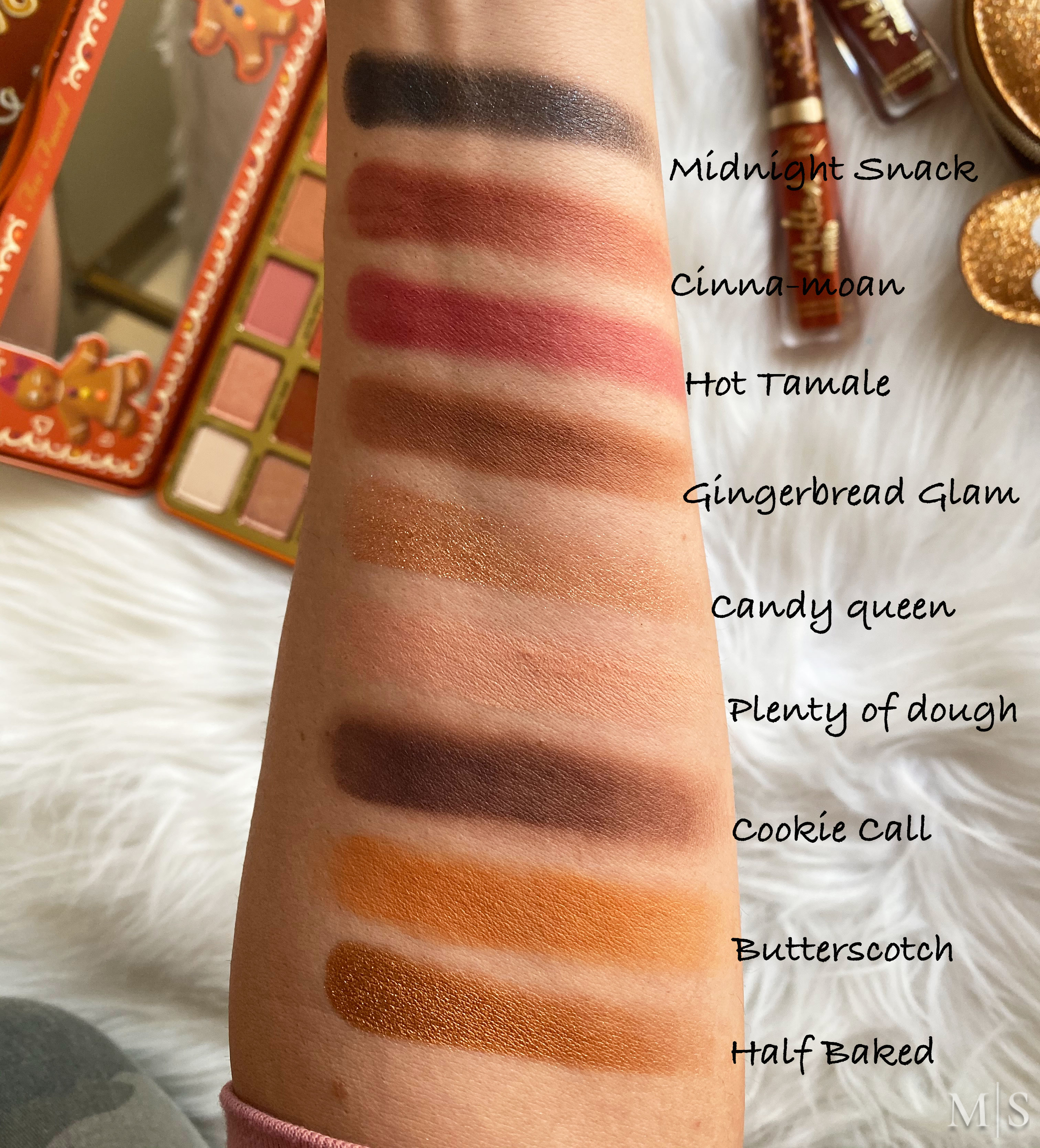 Too Faced Gingerbread Holiday Collection 
